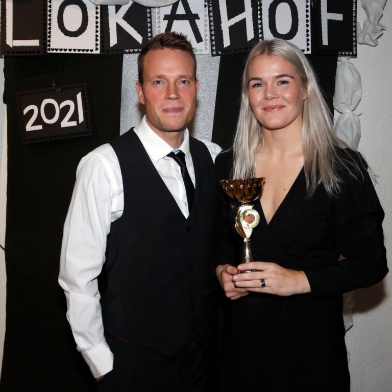 Andri Hjörvar Albertsson og Arna Sif Ásgrímsdóttir