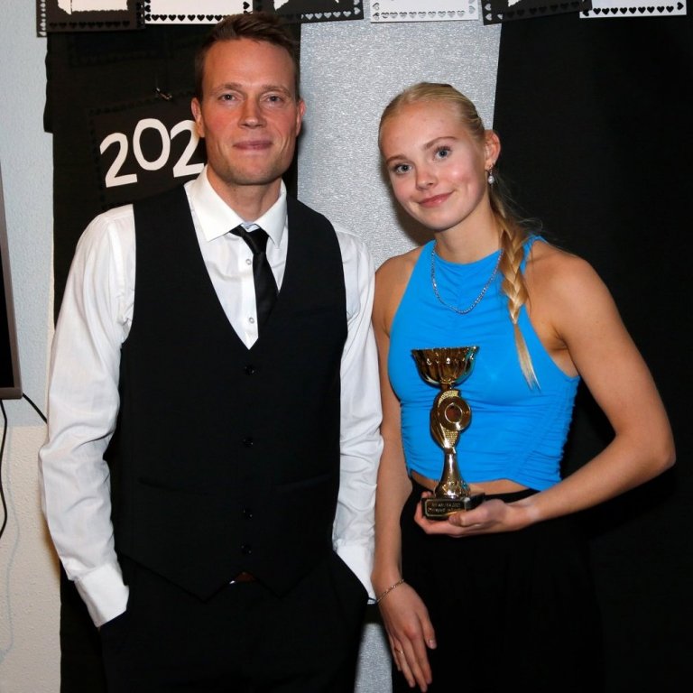 Andri Hjörvar Albertsson og Jakobína Hjörvarsdóttir