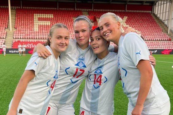 Steingerður Snorradóttir, Amalía Árnadóttir, Kimberley Dóra Hjálmarsdóttir og Iðunn Rán Gunnarsdótti&hellip;