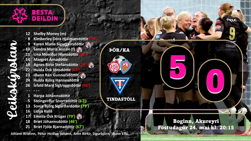 Besta deildin: Fimm marka sigur, fimm skoruðu