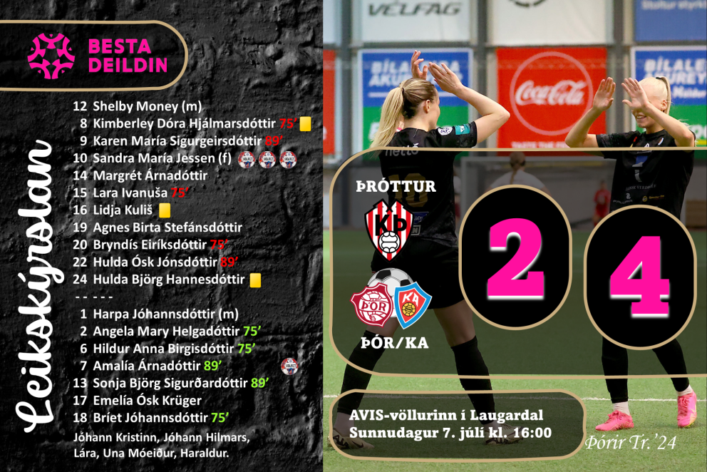 Besta deildin: Stoðsendingaferna Huldu og þrenna Söndru