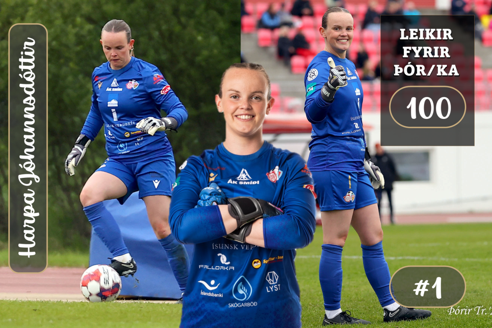 Harpa komin í 100 leiki fyrir Þór/KA