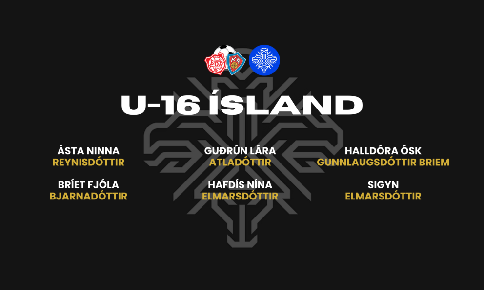 Sex leikmenn frá Þór/KA og Dalvík í æfingahópu U16