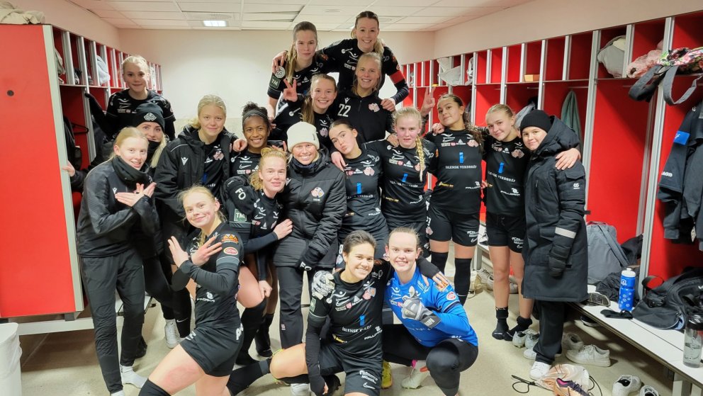 Sigurgleði í klefanum!