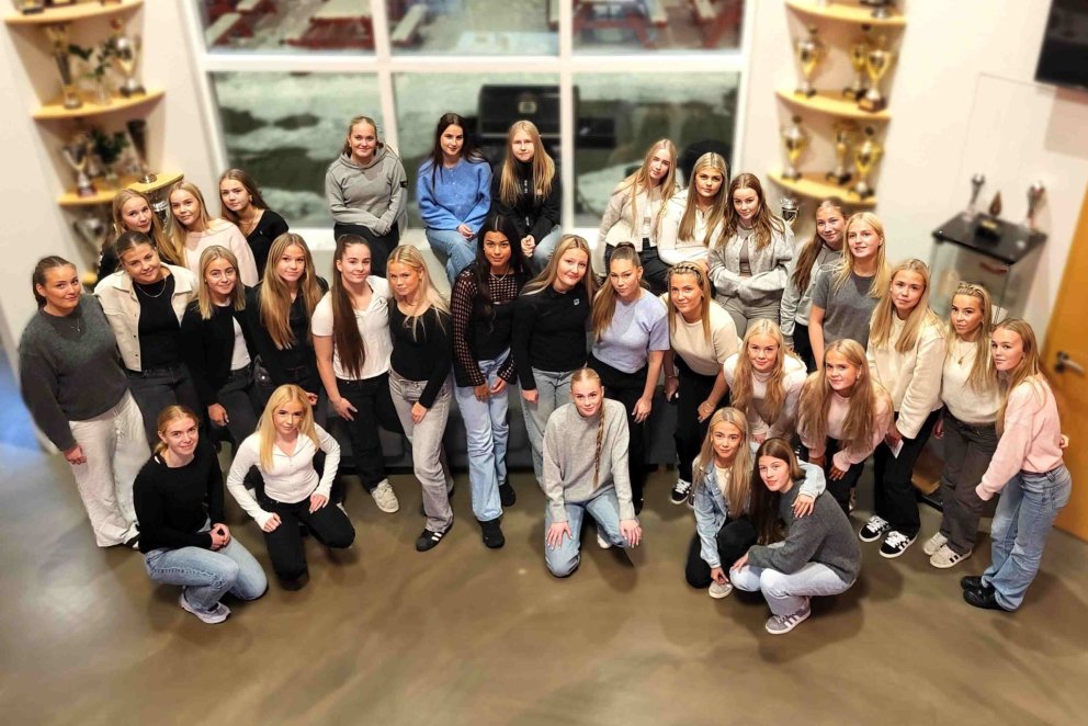 Á lokahófi 3. flokks 13. október 2024.