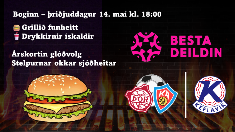 Besta deildin: Þór/KA mætir Keflavík í Boganum í dag