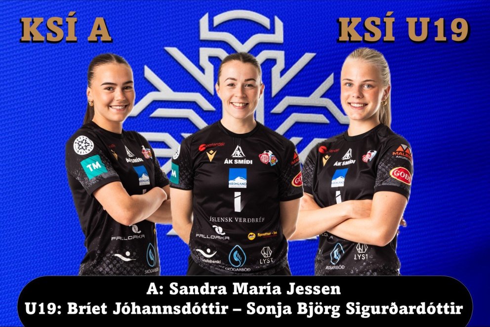 Nóg að gera hjá landsliðskonunum okkar