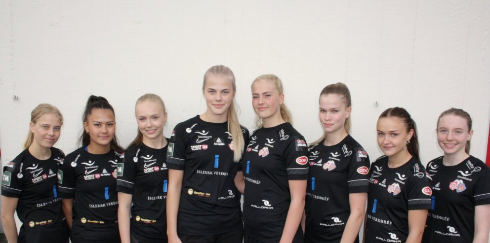 Una Móeiður, Kimberley Dóra, Angela Mary, Sonja Björg, Iðunn Rán, Amalía, Steingerður og Krista Dís …