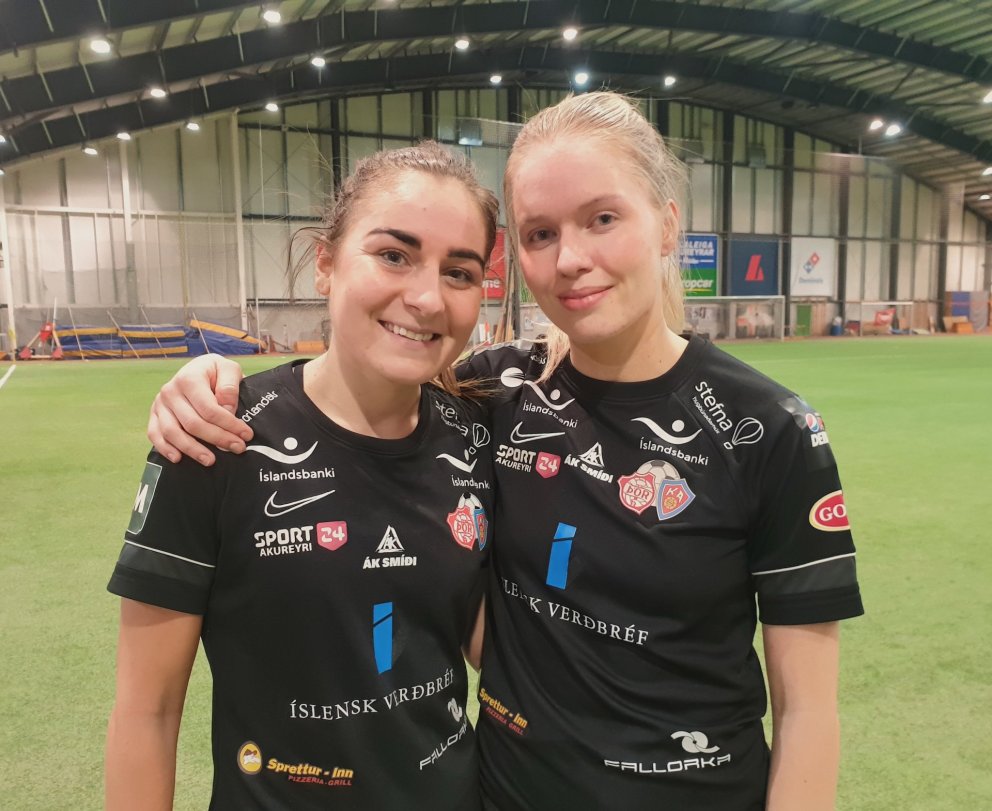 Andrea Mist Pálsdóttir og Margrét Árnadóttir.