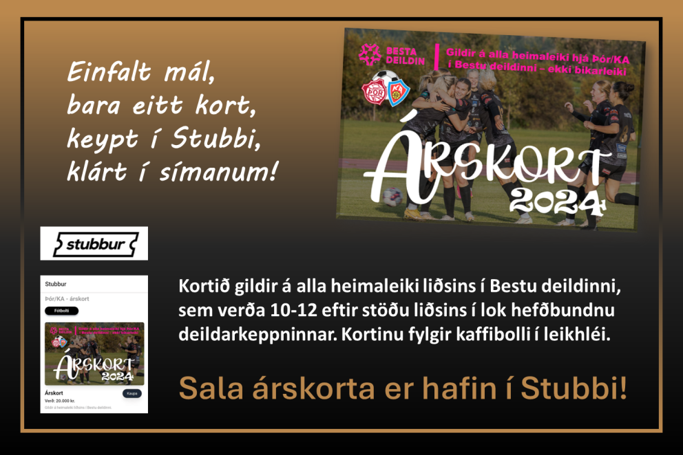 Sala árskorta er hafin í Stubbi