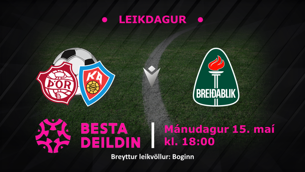 Þór/KA mætir Breiðabliki í Boganum