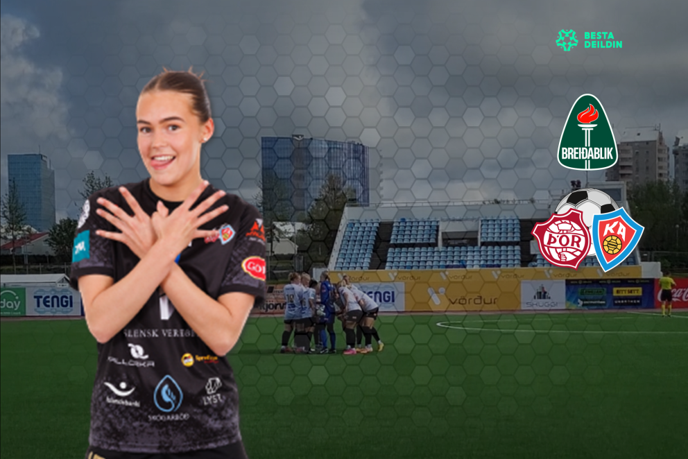 Bríet Jóhannsdóttir hefur komið við sögu í sex leikjum í Bestu deildinni í sumar og skoraði í gær si…
