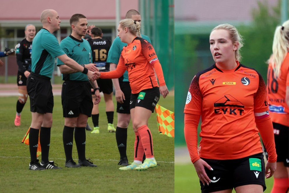 Eva Rut Ásþórsdóttir lék með Fylki gegn Þór/KA í júní. Nú er hún á leið norður og gengur í okkar rað…