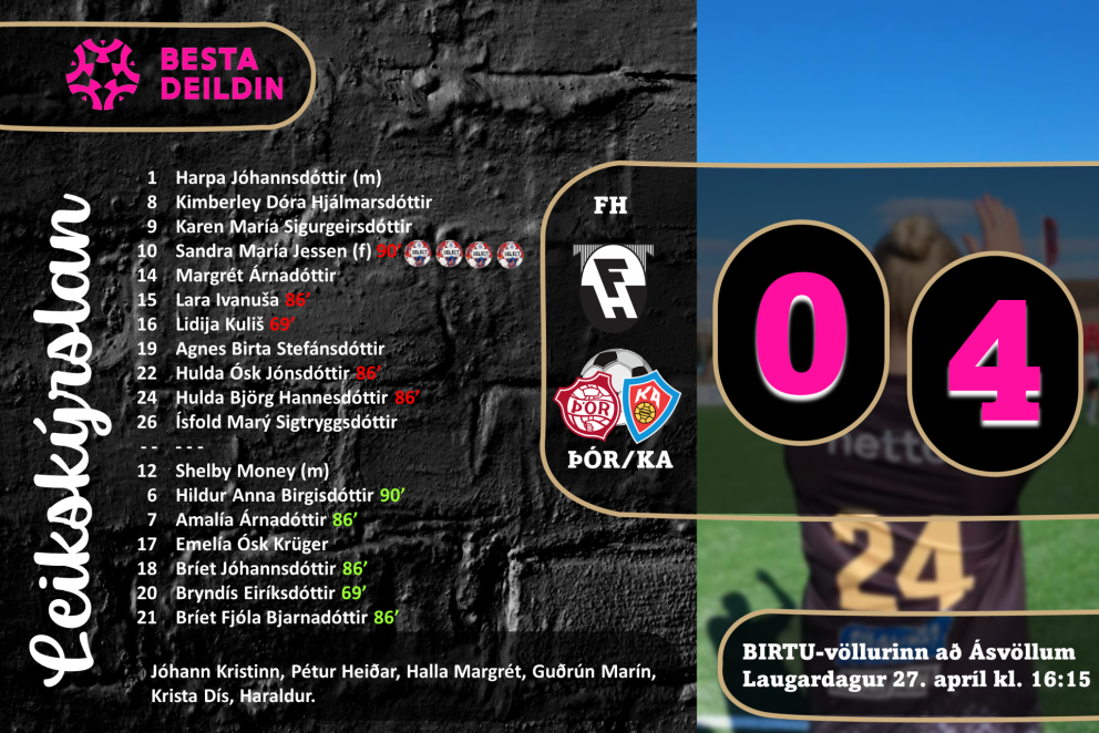 Besta deildin: Ferna Söndru, sigur í Firðinum, ferming og ferðagleði