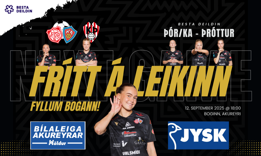 Besta deildin: Frítt á leik í boði JYSK og Bílaleigu Akureyrar