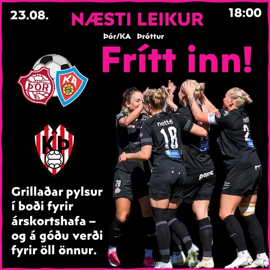 Frítt á leik Þórs/KA og Þróttar