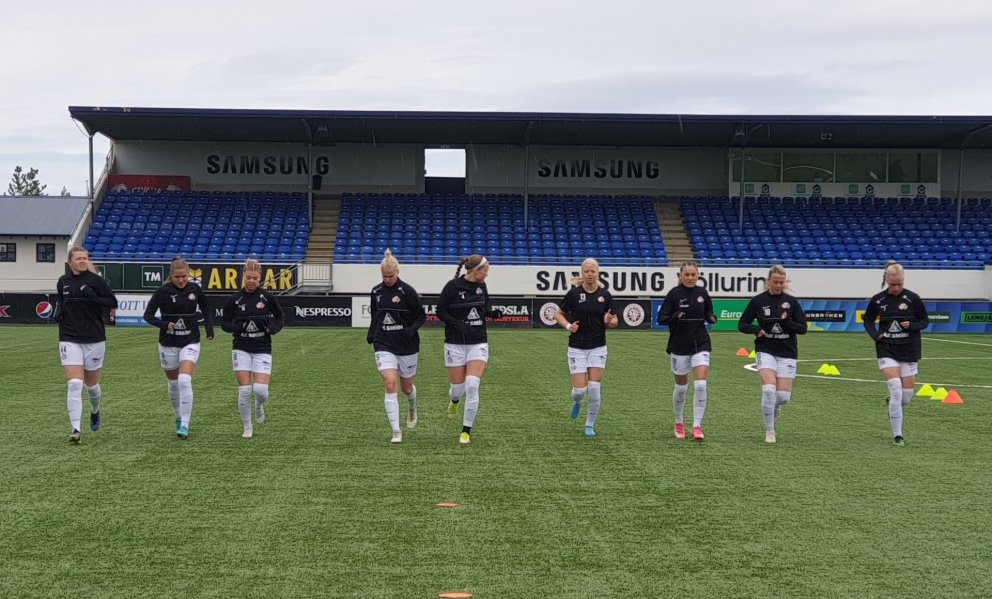 Stórt tap gegn Stjörnunni