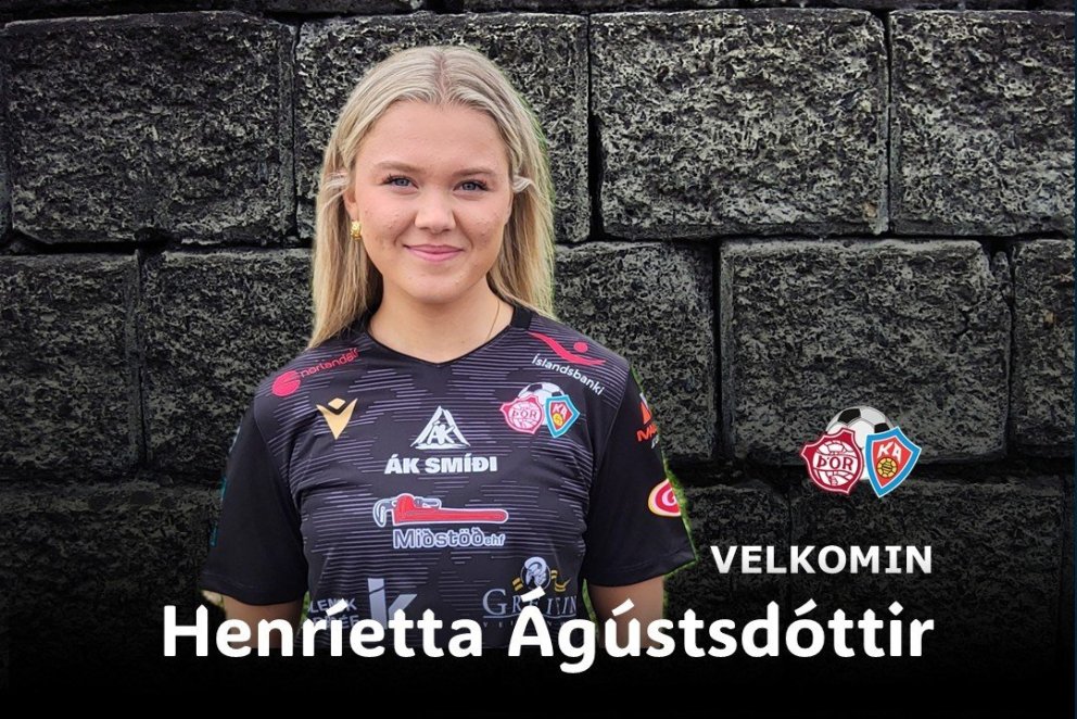 Henríetta Ágústsdóttir er mætt í svörtu Þór/KA-treyjuna.
- - -