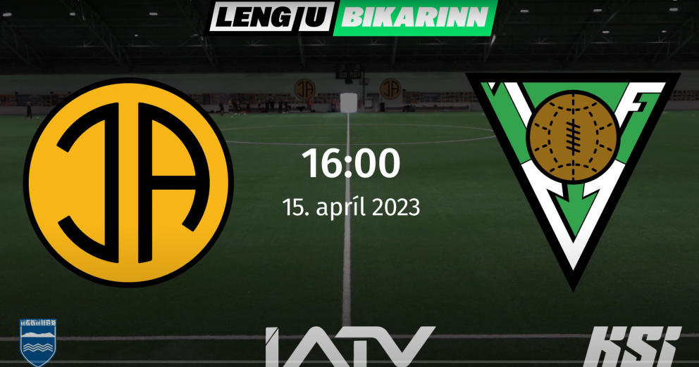 Skjáskot úr útsendingu ÍA TV á YouTube.