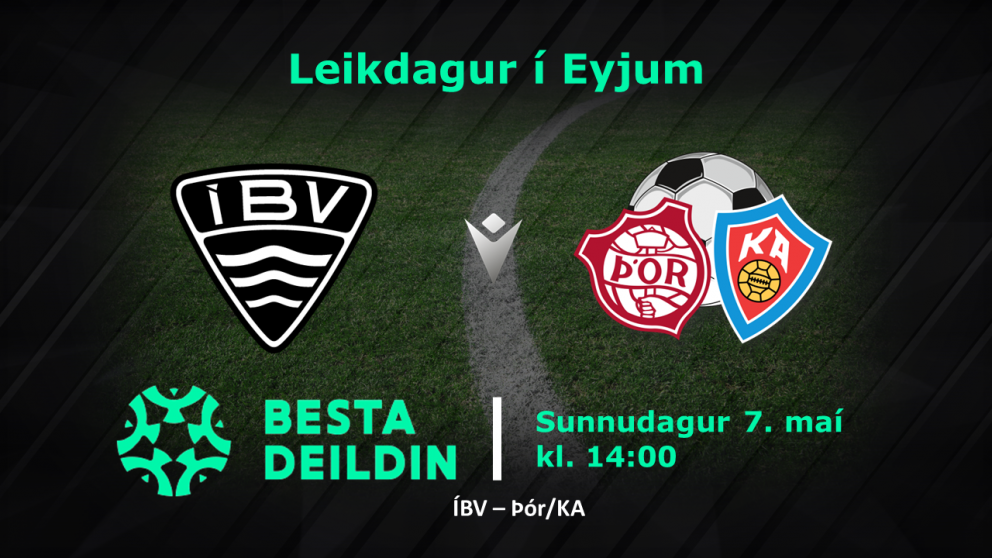 Leikur í Eyjum í dag