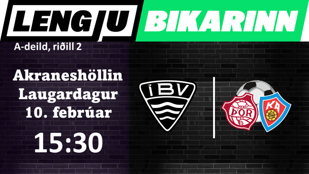 Lengjubikarinn hefst á laugardaginn