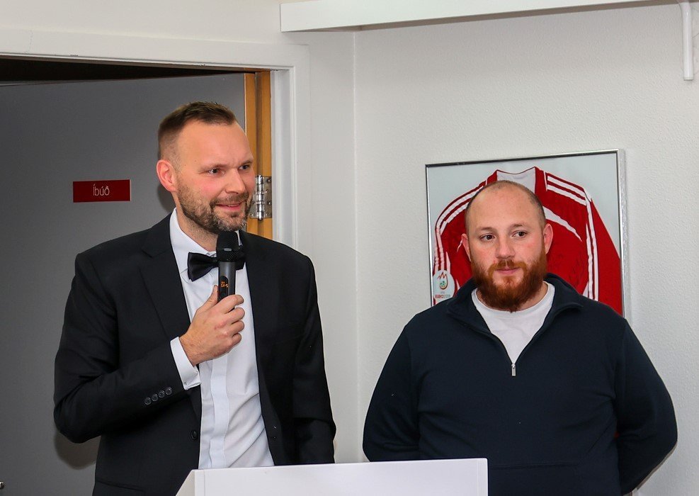 Jón Stefán Jónsson og Perry John James Mclachlan. Mynd: Þórir Tryggva