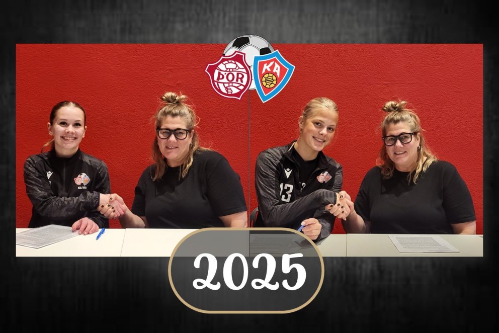 Kolfinna Eik Elínardóttir og Sonja Björg Sigurðardóttir ásamt Dóru Sif Sigtryggsdóttur, formanni stj…