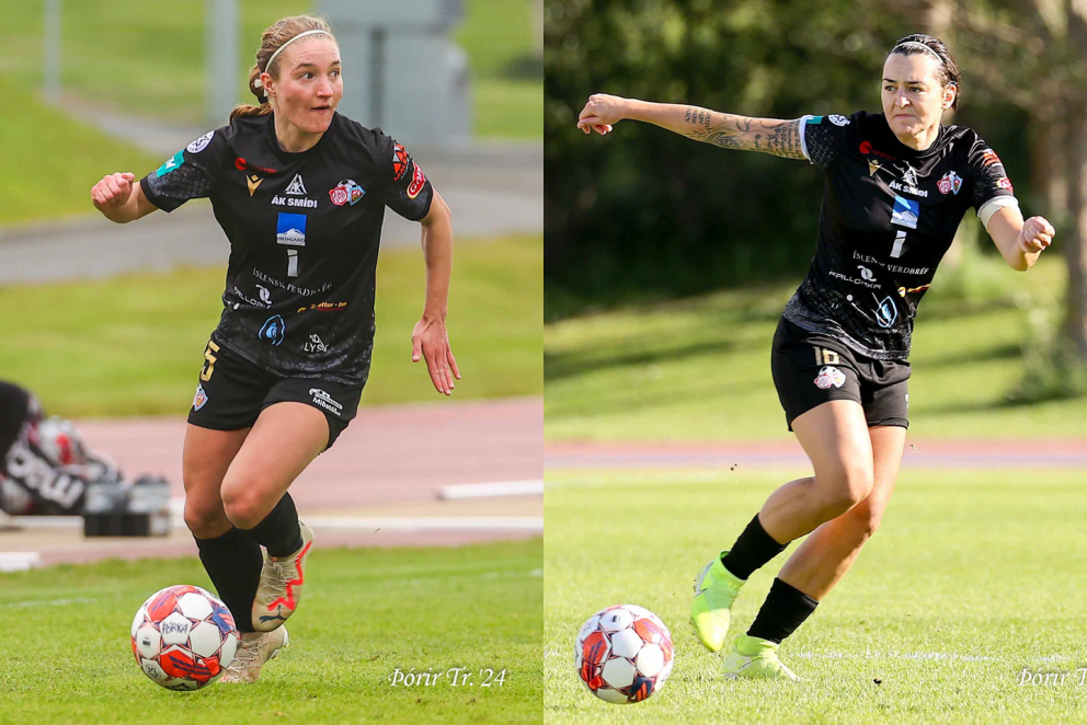 Lara Ivanuša og Lidija Kuliš. Myndir: Þórir Ó. Tryggvason.