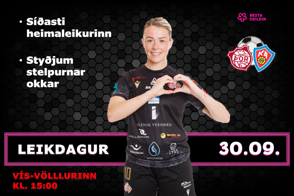 Síðasti heimaleikurinn – Þór/KA mætir Stjörnunni í dag