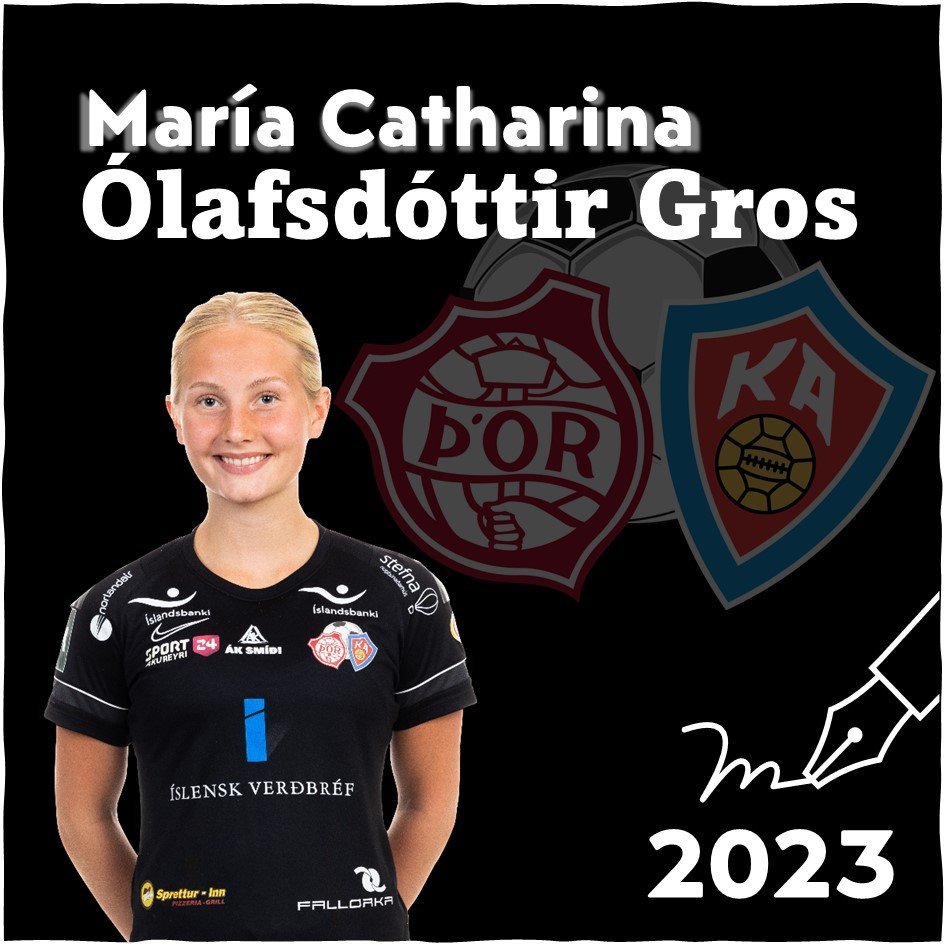 María Catharina Ólafsdóttir Gros hefur skrifað undir nýjan samning við Þór/KA.