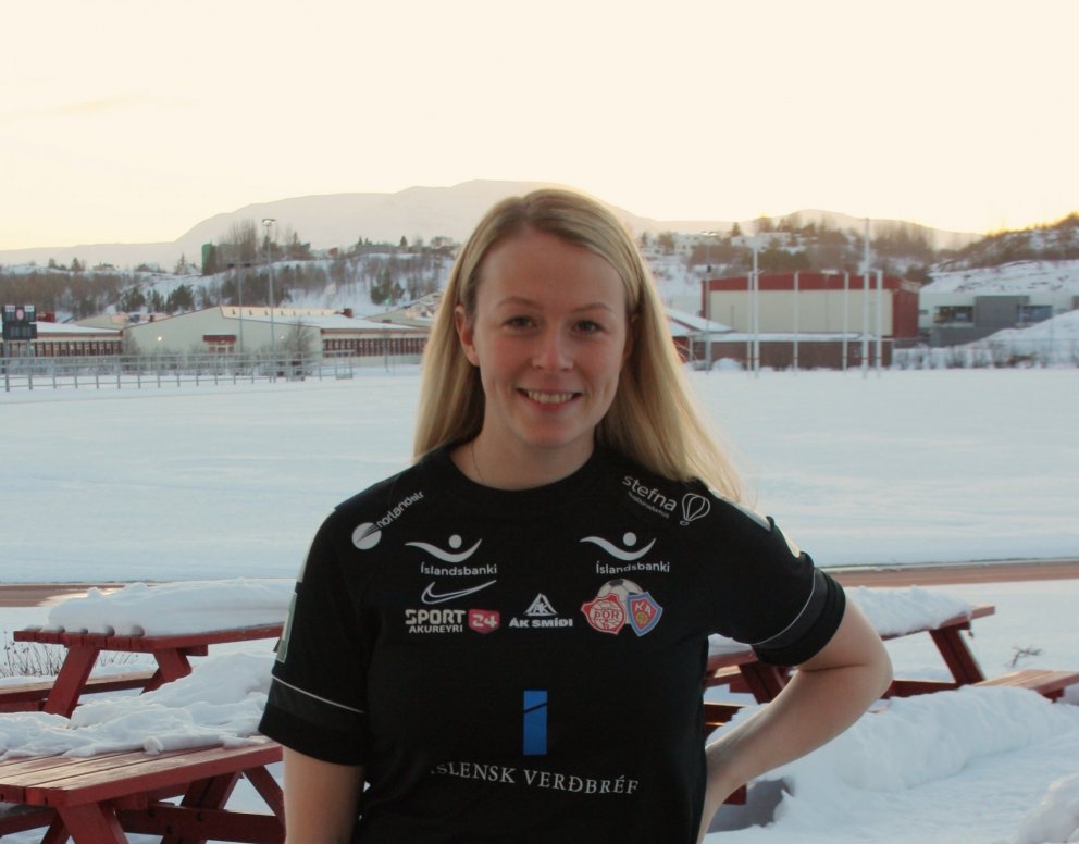 Sandra María aftur heim!