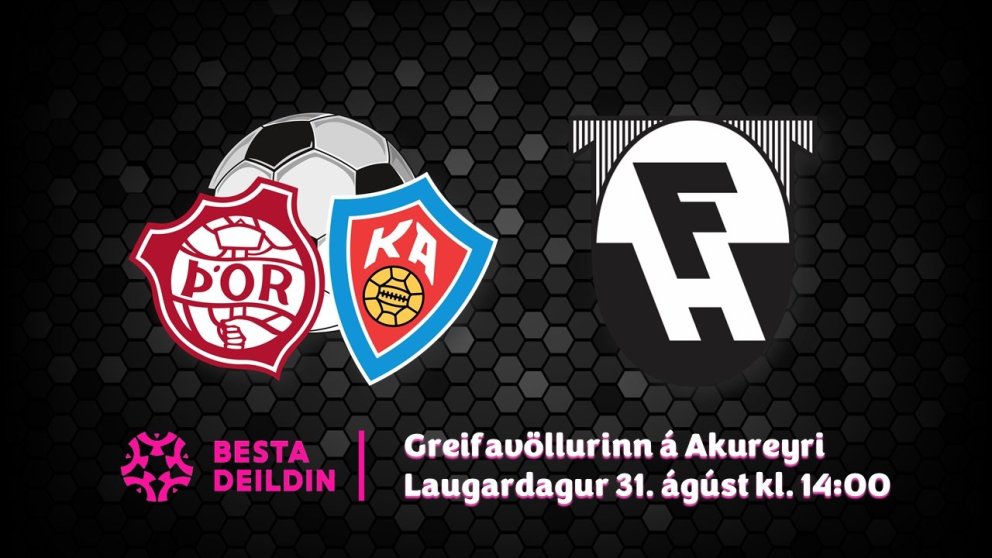 Besta-efri-deildin: Þór/KA tekur á móti FH á laugardag kl. 14