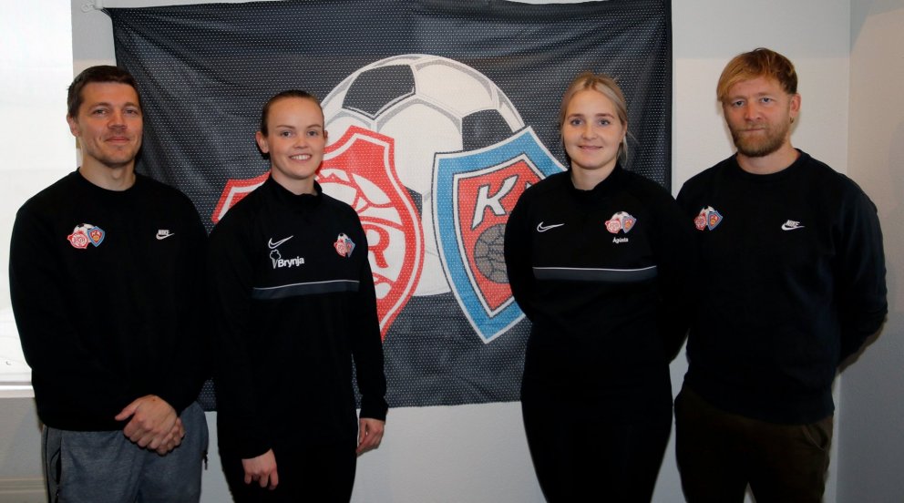 Þjálfarar 2. og 3. flokks Þórs/KA: Birkir Hermann Björgvinsson, Harpa Jóhannsdóttir, Ágústa Kristins&hellip;