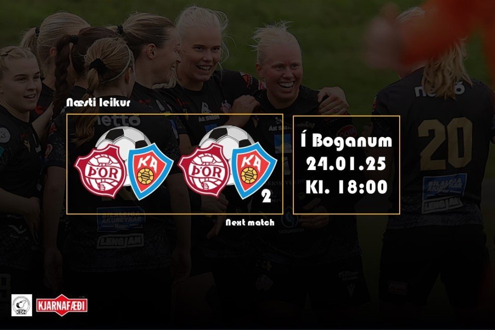 Innbyrðis leikur okkar liða í Kjarnafæðimótinu