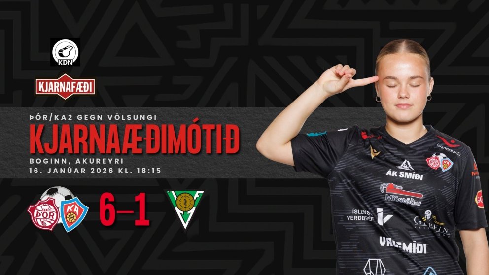 Kjarnafæðimótið: Þór/KA2 með sigur í fyrsta leik