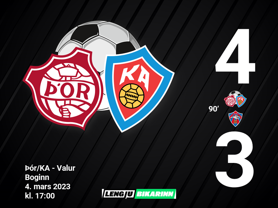 Aftur markaveisla í Boganum, sjö mörk í dag, eins og síðast í Boganum.