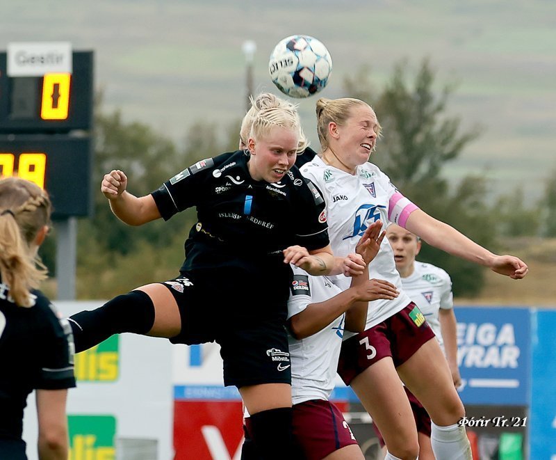 Hulda Björg Hannesdóttir, fyrirliði Þórs/KA, er ein þeirra sem boðuð hefur verið á æfingar með U23 l…