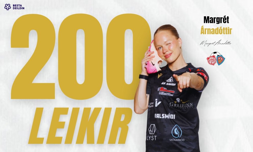 Margrét Árnadóttir: 200 leikir fyrir Þór/KA