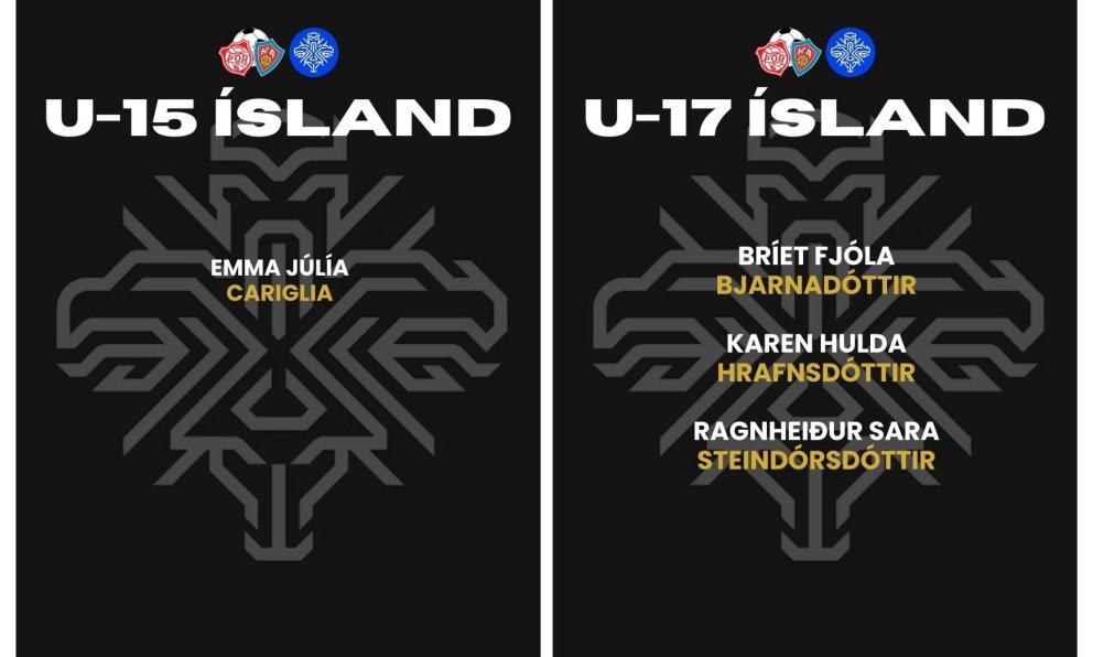 Ellefu úr okkar röðum í landsliðsverkefnum á næstunni