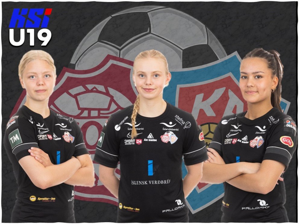 Þrjár úr Þór/KA í U19