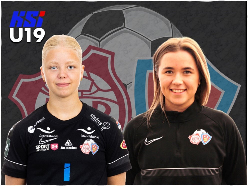 Ísfold Marý og Unnur í U19