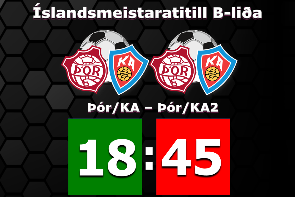 3. flokkur: Úrslitaleikur Íslandsmóts B-liða í kvöld