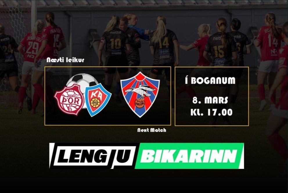 Lengjubikar: Þór/KA tekur á móti val á laugardag