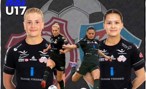 Tvær öflugar úr okkar hópi á leið til Írlands.