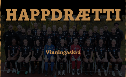 Búið að draga í happdrættinu