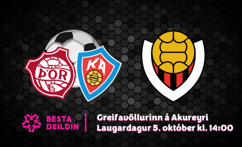 Besta deildin: Lokaleikur tímabilsins á laugardag kl. 14