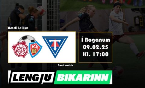 Lengjubikarinn: Fyrsti leikur á sunnudaginn, tökum á móti Tindastóli