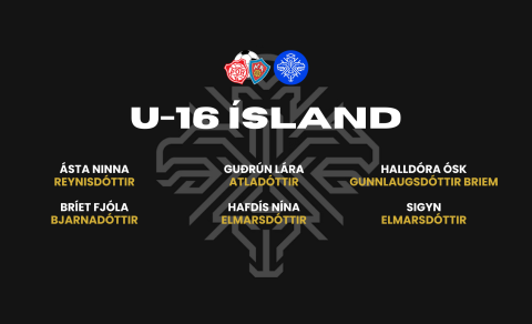 Sex leikmenn frá Þór/KA og Dalvík í æfingahópu U16