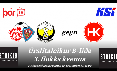 Úrslitaleikurinn á Þórsvelli