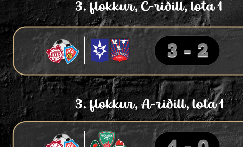 U16: Tveir sigrar í Boganum í dag